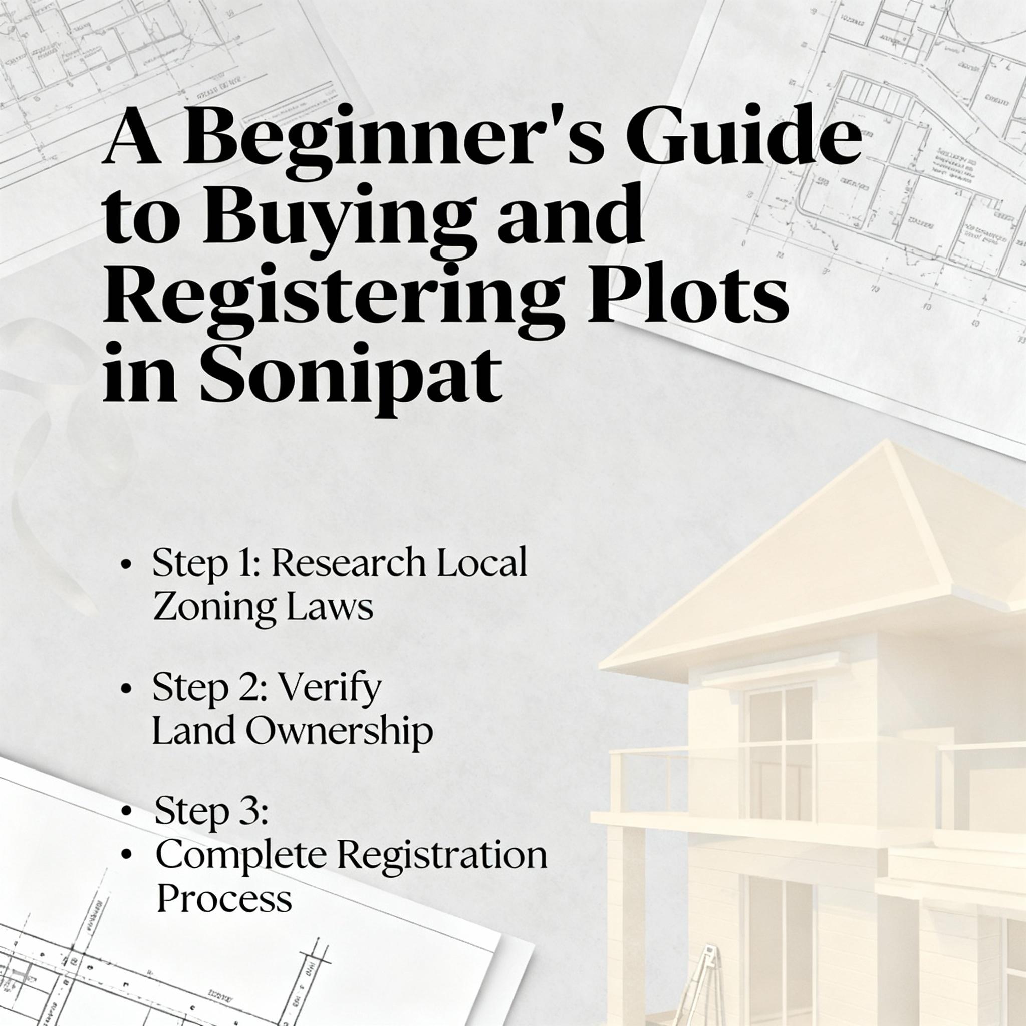 A Beginner’s Guide to Buying and Registering Plots in Sonipat