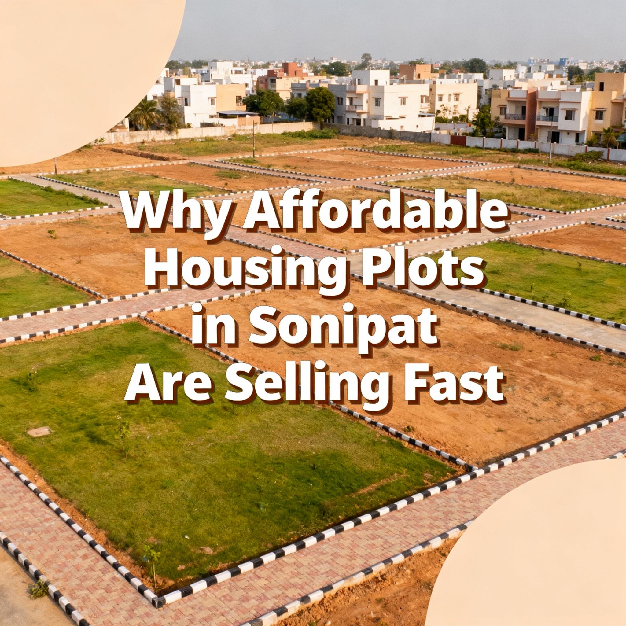 Why Affordable Housing Plots in Sonipat Are Selling Fast
