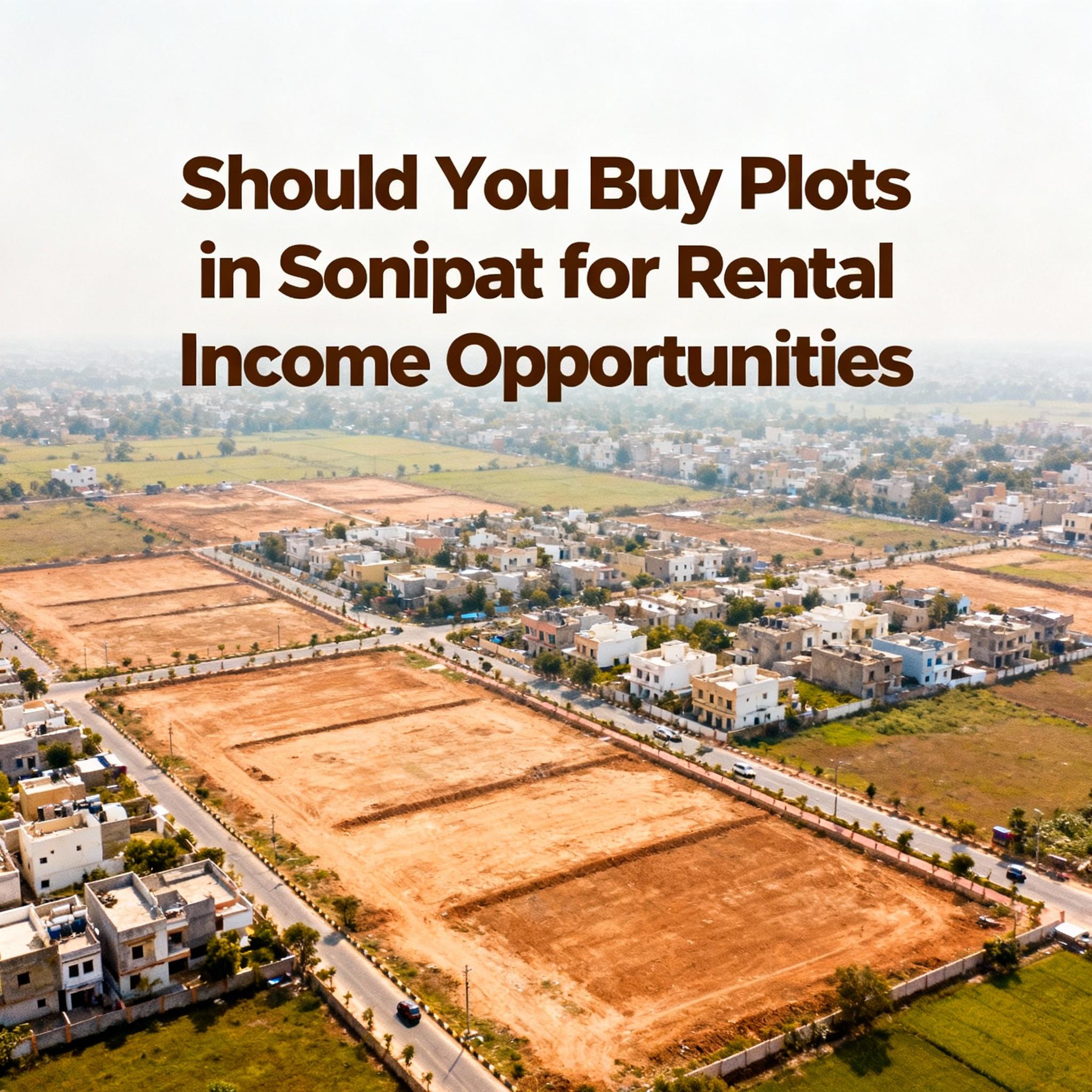 Should You Buy Plots in Sonipat for Rental Income Opportunities