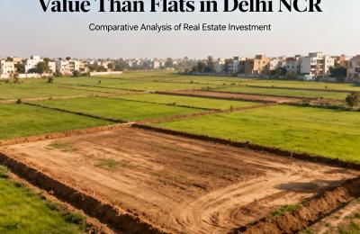 Why Plots in Sonipat Offer More Value Than Flats in Delhi NCR